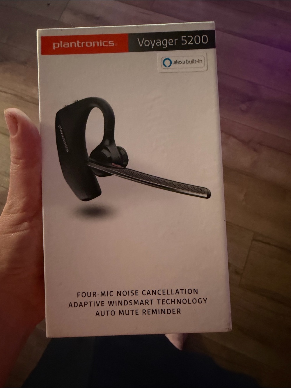 Platronics Voyager 5200 Bluetooth Headset - Black